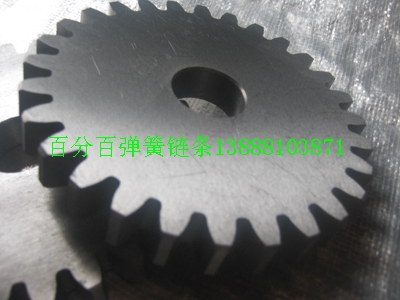 定做非標(biāo)齒輪 鏈輪 內(nèi)孔鍵槽 卡簧槽